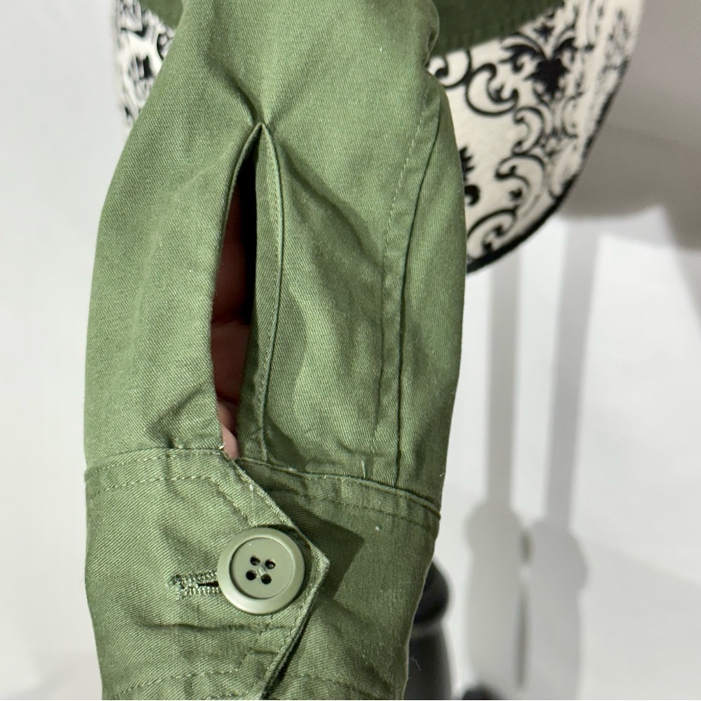 BB Dakota NWOT Maddox Jacket Army Green Small - Picture 7 of 12